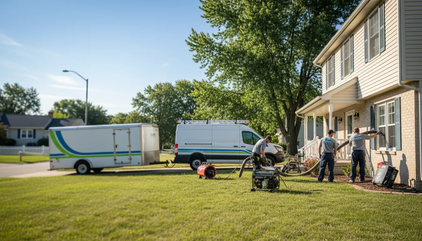 Flooded Basement Restoration And Cleanup With Repair in Whiteside, MO near me
